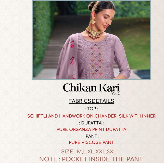 Chikankari Vol 2 By Lily And Lali Heavy Readymade Suits Catalog